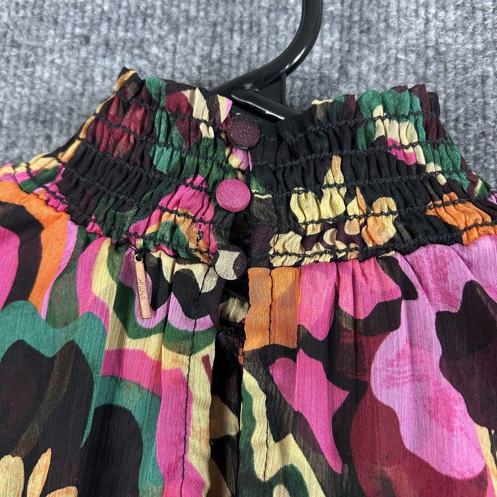 Misa Los Angeles Dress XS Gianna Floral Mini Groove Retro Multicolor Artsy Boho - Picture 12 of 16